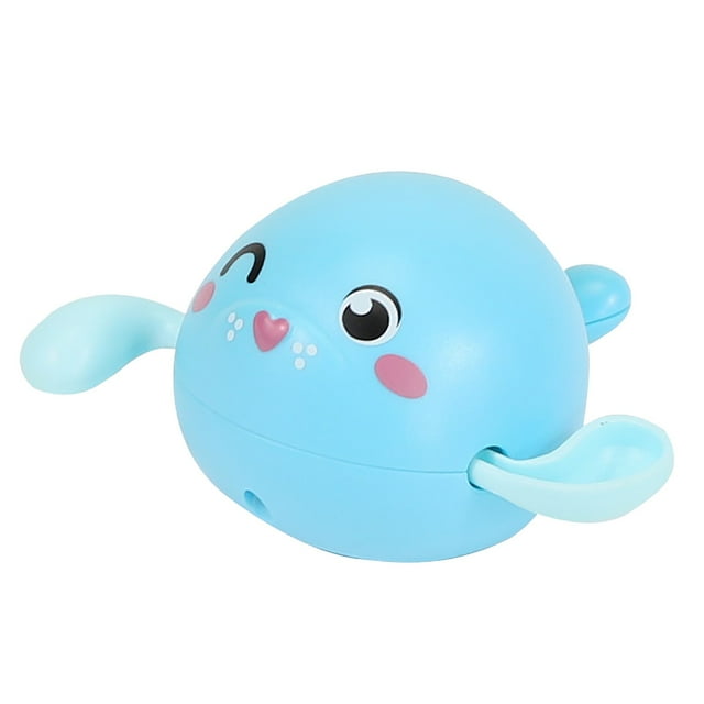 Juguete Nuevo Baño de Bebé Baño Piscina Juguete Lindo Delfín WindUp Juguetes de Baño AMMAO TOY230209-2828toy