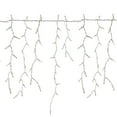 thumbnail image 2 of Northlight Commercial Icicle Mini Christmas Lights - Clear - 18' White Wire - 300ct, 2 of 4