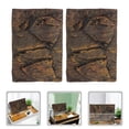 thumbnail image 2 of 2pcs PU Aquarium Background Boards Turtle Tank Terrarium Background Boards, 2 of 8