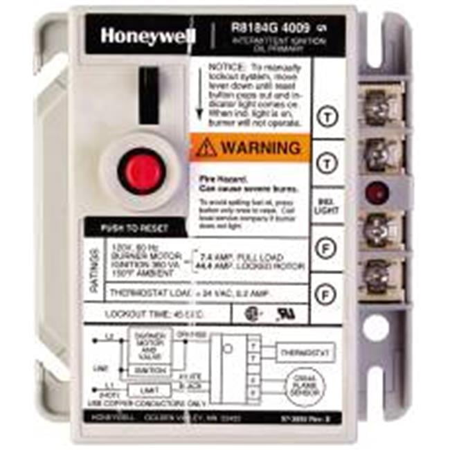 Honeywell 511850 Protectorelay Oil Burner Control 30 Second Lockout