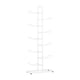 thumbnail image 1 of Estante para pelotas de 3 niveles, organizador de almacenamiento de equipo deportivo de hierro, soporte para pelotas 58cmx23.5cmx146cm, 1 of 9