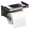 grey, variant on Toilet Paper Holder with Shelf, Self Adhesive Tissue Roll Holder Wall Mount for Bathroom RV, Toilet Roll Holder with Cover