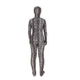thumbnail image 5 of Traje de Cosplay con patrón de piel de serpiente para niños y adultos, mono de Halloween con diseño de serpiente, traje Zentai, 5 of 5