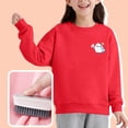thumbnail image 4 of Chandail en Molleton Graphique Mignon pour Fille, Col Rond, Manches Longues, 4 of 6
