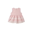 thumbnail image 5 of Girls 2-Piece Outfit Eyelet Lace Sleeveless Tunic and Wide Leg Pants Set for Girls, Pink, Sizes 4-5 Years Old, 5 of 14