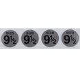 thumbnail image 2 of Autocollants Gris Taille 9 1/2 0.75 Pouces Pouce Rond Lot de 500, 2 of 2