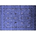thumbnail image 1 of Ahgly Company Indoor Rectangle Oriental Blue Industrial Area Rugs, 2' x 3', 1 of 4