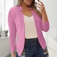 thumbnail image 1 of IMENGL Veste de Petit Tailleur Décontractée Unie, Rose 3TG, Taille M-5TG, 1 of 5