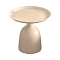 thumbnail image 2 of Elodie Table d'Appoint Ronde en Fer Base Stable Table Basse pour Salon Chambre Bureau Hauteur 43 cm, 2 of 8