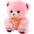 thumbnail image 1 of Osito de peluche de 35 cm TUNC blanco y rosa, 1 of 5