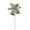 Green, variant on Artificial Red Poinsettia Flower | 20 Inches Tall with 1 Velvet Poinsettia Heads | Stunning Christmas Decorations for Home and Holiday Display