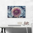 thumbnail image 2 of ARTCANVAS Dahlia Painting Home decor Canvas Art Print - Size: 26" x 18" (1.50" Deep), 2 of 9