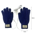 thumbnail image 6 of Electric USB Heated Gloves for Men Women Camping Hand Warmers Winter Outdoor Heating Gloves for Skiing Hiking Warm Touchscreen Laptop Gloves, 6 of 8