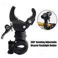 thumbnail image 4 of Soidarity 360 Degrees Adjustable Flashlight Holder Bike Clip Accessories Headlight Mountain Mount Road Bikes Clamp Cycling Night Headlamp Type2 NO2, 4 of 5