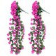 thumbnail image 1 of KAKOWELY 2 piezas de flores artificiales colgantes, enredaderas, plantas colgantes de imitación, flores falsas, ramos de enredaderas, guirnalda para el hogar, 1 of 5