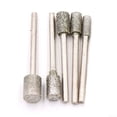 thumbnail image 3 of 5Pcs 60Grit Diamond Grinding Burr Abrasive Bits Metal Jade Polishing 3 4 5 6 8mm, 3 of 5