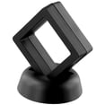 thumbnail image 2 of Mosiee 2 Pcs Support d'Affichage de Pièces 50X50Mm Boîte Noire Cadeaux Commémoratifs Décoration Support Multifonction pour Pièces, 2 of 9