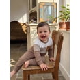 thumbnail image 4 of AceBaby Kids Boys Fall 2Pcs Outfit Sets for 3M-5Y, Contrast Color and Stripes Tops with Pants Toddler Clothes for Casual Daily, 4 of 9