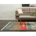 thumbnail image 4 of Rugs.com Kashkuli Gabbeh Collection Rug – 9' x 12' Blue Medium Rug Perfect For Living Rooms, Large Dining Rooms, Open Floorplans, 4 of 9