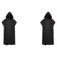 thumbnail image 2 of Yuarrent Poncho De Microfibra Para Toallas De Baño Unisex Absorbentes Ligeras Y Elegantes Para El Cuerpo Toalla De Microfibra Poncho De Surf Type1 NO1, 2 of 6