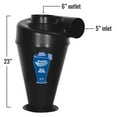 thumbnail image 2 of Oneida Air Systems Super Dust Deputy 4/5 Accessoire Cyclonique Bricolage, Noir, 2 of 12