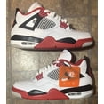 thumbnail image 3 of Ni - ke Jordan 4 Retro Fire Red Size 8.5, 3 of 5