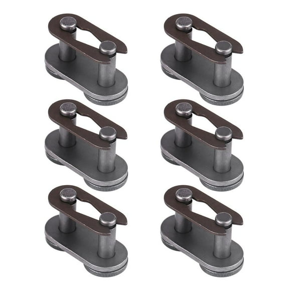 Yosoo 5 Sets 415 Chain Master Link 2-Stroke Motorized Bike Gas Engine Parts, Master Connecting Link, Bike Chain Master Link