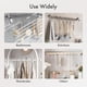 thumbnail image 5 of Ganchos para cortinas de ducha AmazerBath de metal cromado, 12 unidades, 5 of 9