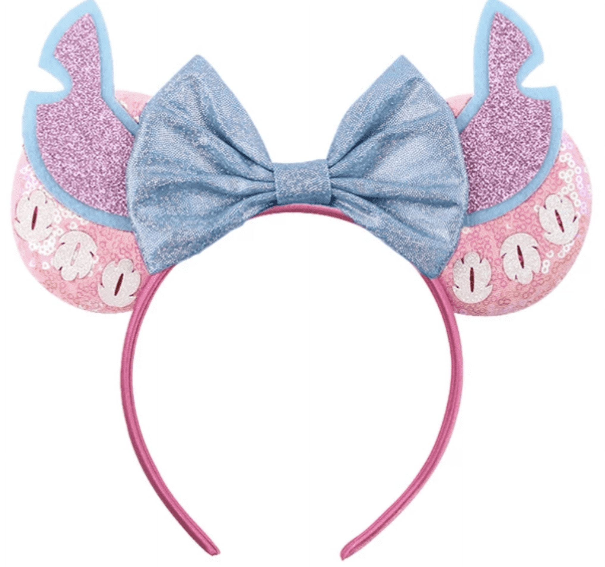 Anna Frozen Inspired Minnie Ears Headband, Anna Minnie Ears 