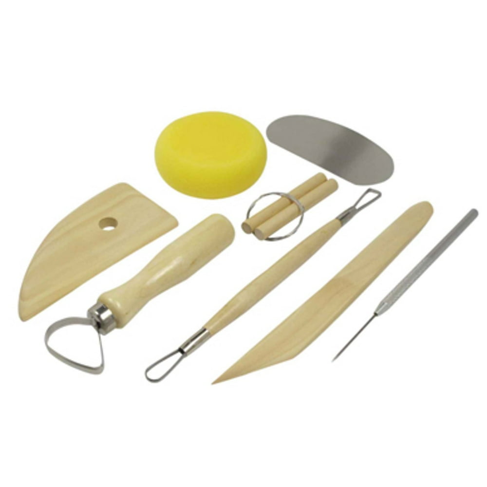8Pc Ceramic Pottery Modeling Tool Set Clay Modelling Sculpting Tools