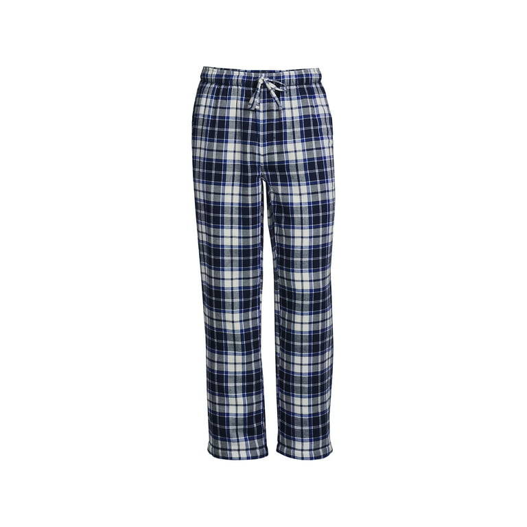 Men's Sherpa Fleece Lined Flannel Pajama Pants