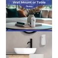 thumbnail image 2 of Automatic Air Freshener Spray Dispenser 2-Pack, White Battery Operated Wall Mount or Free Standing Aerosol Sprayer with 3 Timer Settings for Home, Bathroom & Commercial Use, 2 of 7