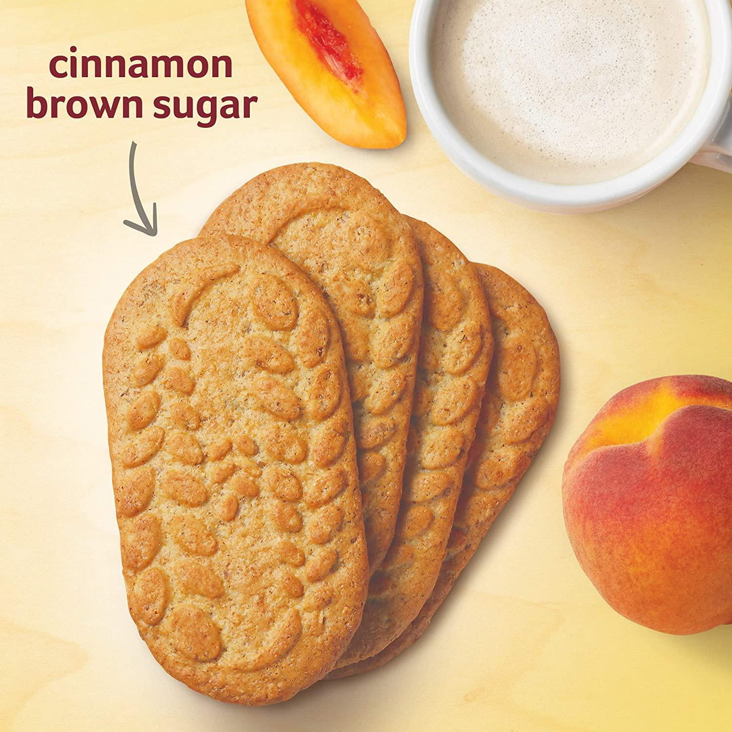 Belvita Crunchy Cinnamon Brown Sugar Biscuits, Baked, 1.76 oz, 30 Count Shelf Stable Cardboard Box