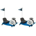 thumbnail image 1 of Razor High Torque Motorized Drifting Crazy Cart w/ Drift Bar, Blue (2 Pack), 1 of 6
