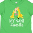 thumbnail image 4 of Inktastic My Nani Loves Me Giraffe Boys or Girls Toddler T-Shirt, 4 of 5