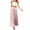 Pink #031, variant on Wide Leg Pants for Women Casual Linen Palazzo Pants with Pockets Ladies Pull On High Waisted Beach Trousers, XL