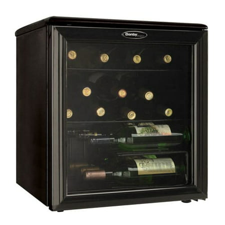 Danby DWC172 17 Bottle Compact Wine Cooler with Reversible Door and 3 (Best Budget Wine Cooler)