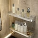 thumbnail image 1 of Estante de Pared para Baño Jnn250905005 | Organizador de Ducha Transparente Abs Sin Perforaciones con Ganchos, Toallero, Estante de Drenaje, Resistente Al Óxido y Al Agua, para Cosméticos, Herramient, 1 of 6