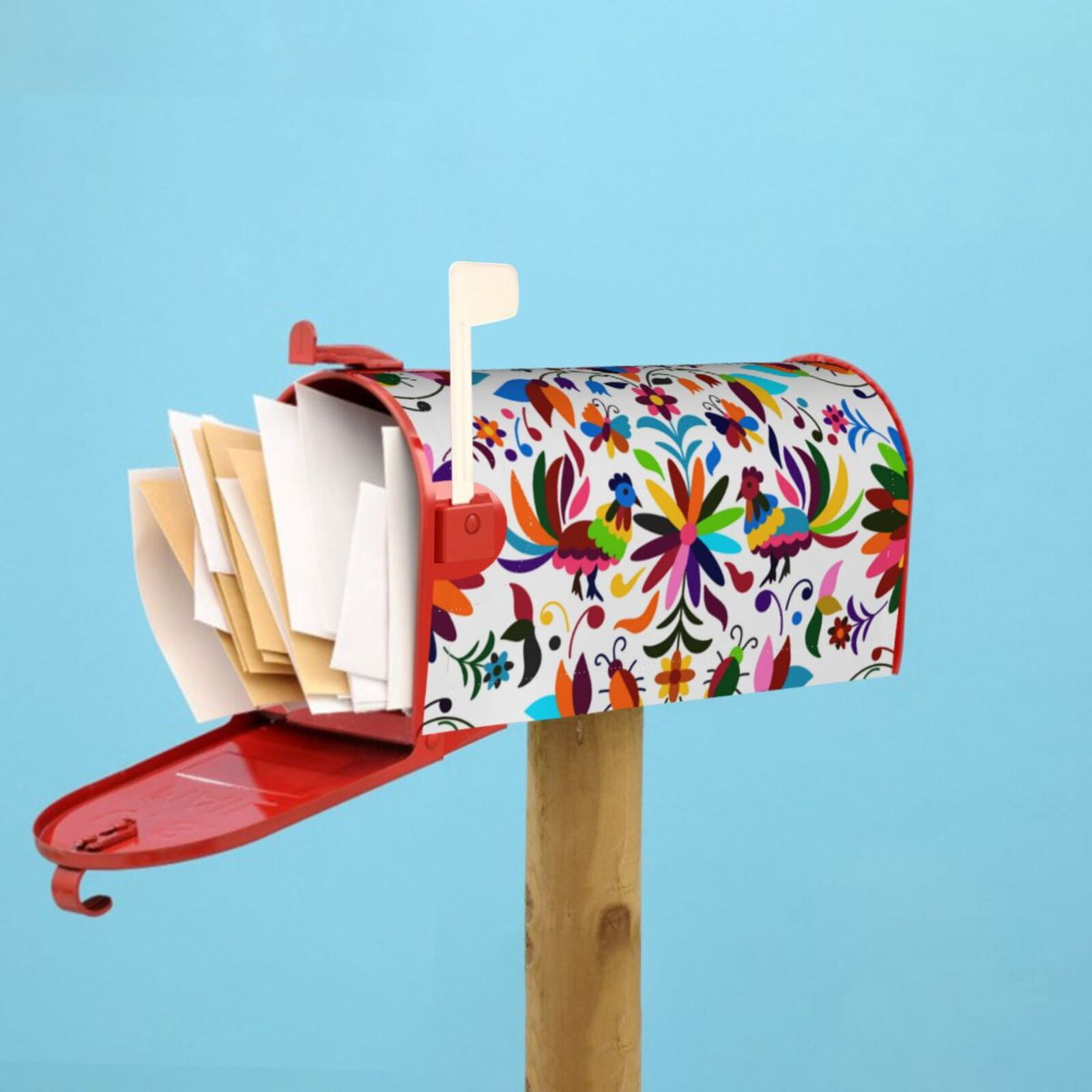 Kdxio Magnetic Mailbox Cover 21x18 in Mailbox Cover Outdoor Decoration Holiday Mailbox Covers for Home Garden Yard-21x18 in