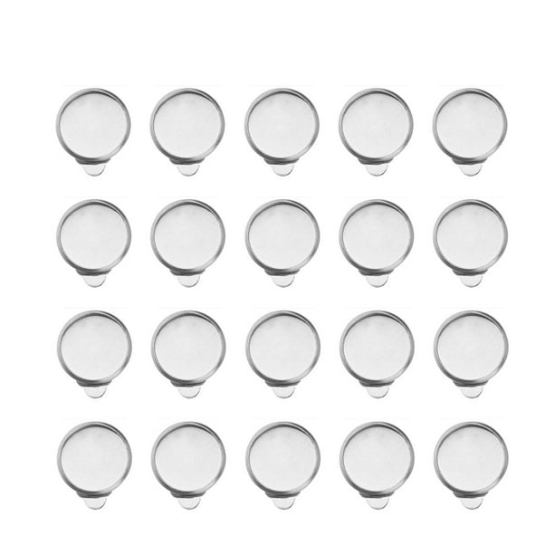 50 piezas de 12 mm para bandejas de clips para orejas, accesorios para hacer tú mismo, bandeja para clips para orejas, accesorio para hacer tú mismo