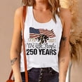 thumbnail image 2 of Women's 250th Anniversary USA Tank Tops - We the People Us Flag Racerback Tanks, Patriotic Tank Vest for 4th of July Outfits, 2 of 6