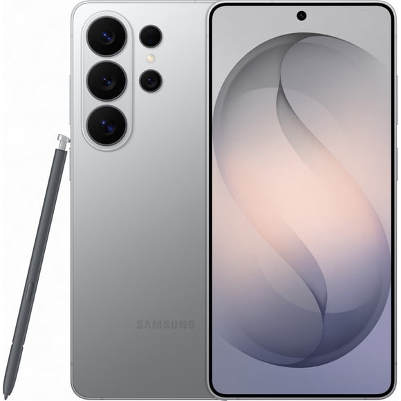 Samsung Galaxy S26 Ultra 5G - Silver Shadow, 256 Go (Déverrouillé) - Écran de Confidentialité 6,9 Pouces, Snapdragon 8 Elite Gen5, 200 MP, Assistance Photo avec Galaxy AI, Stylet S Intégré, Recharge Rapide 60 W