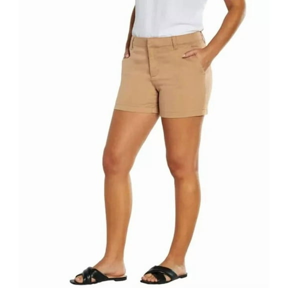 Banana Republic Women's Chino Shorts 10 Brown
