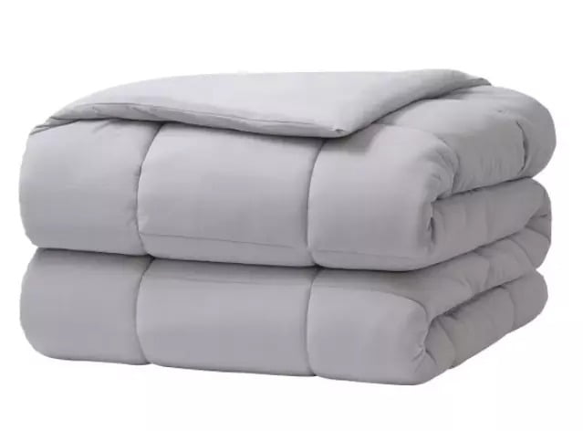 Allied Home Down Below Zero Cooling Comforter, Gray Queen