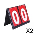 thumbnail image 1 of Marcador deportivo,Marcador deportivo portátil Score Keeper Score,Baloncesto Béisbol Tenis Voleibol Marcadores,2 dígitos Interior Deportes al aire libre Marcador ,Marcador de, 1 of 8