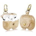 thumbnail image 1 of Funda para AirPods Pro de segunda y primera generación, de piel, a prueba de golpes, 1 of 6