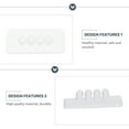 thumbnail image 3 of Phenofice 100Ud Accesorios Para Clips De Con Antideslizantes De Silicona Segura, 3 of 6
