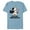 Ocean Blue, variant on Disney Mickey Mouse It's My Birthday! - Short Sleeve Blended T-Shirt for Adults - Customized-Yellow