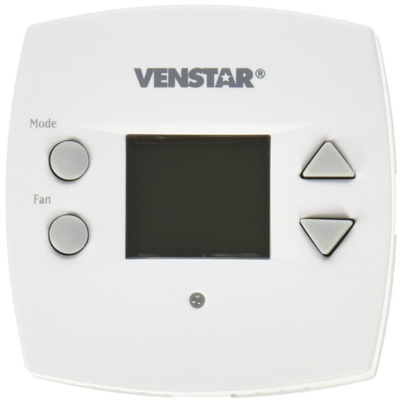 Venstar T1010 Small Footprint Thermostat White, 1 X 3.1 X 3.1"