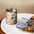 thumbnail image 3 of 12oz Coffee Tumblers Cartoon Construction Vehicles Mixers Stainless Steel Vacuum Insulated Travel Tumbler Coffee Cups Mug with Lid and Straw with Cleaning Brush for Cold & Hot Drinks, 3 of 5
